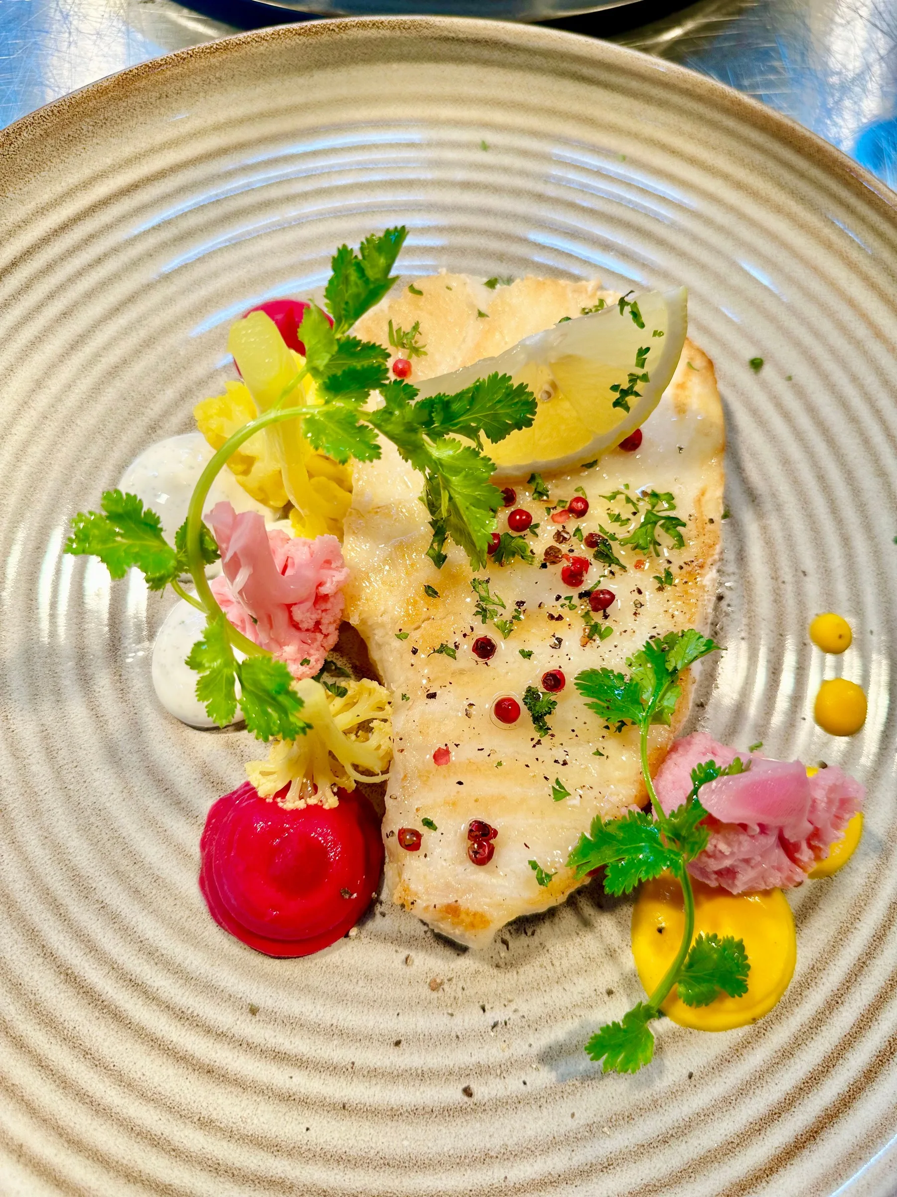 Grilled oily fish from the Choijin special set menu.