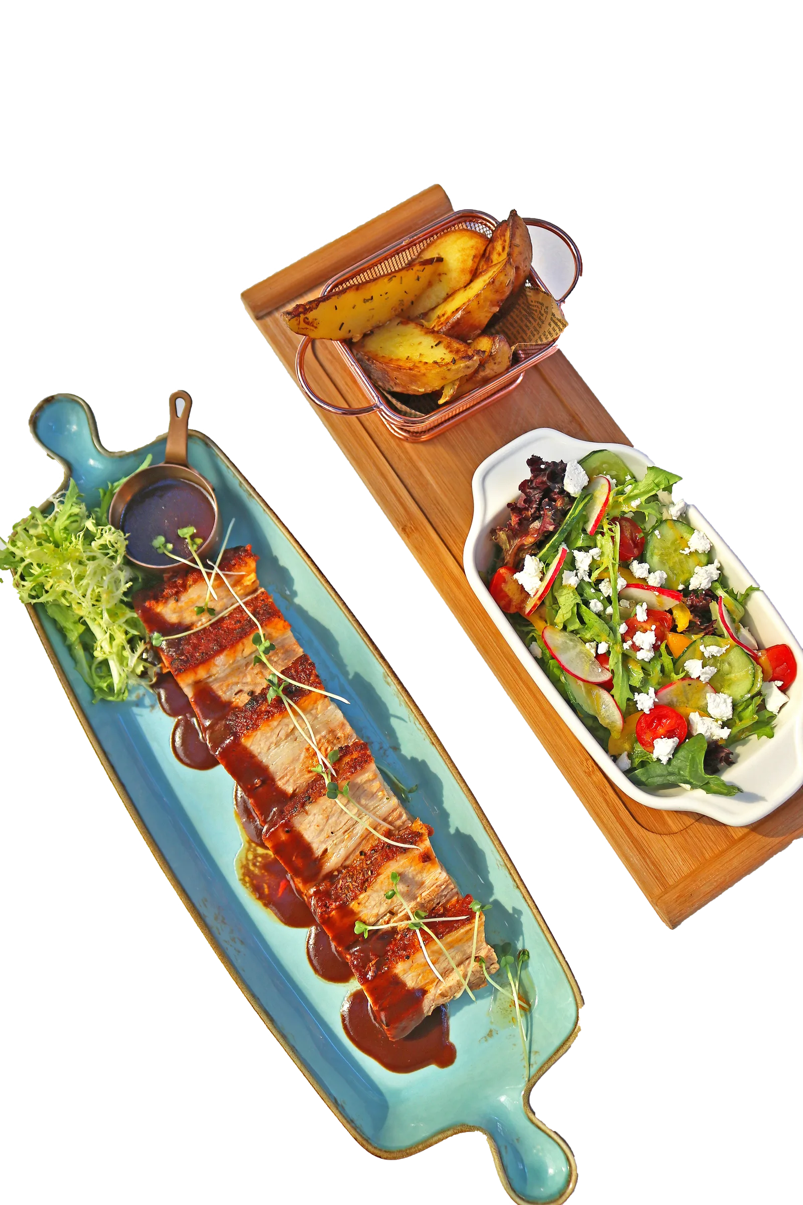 Pork ribs from the Choijin special set menu.