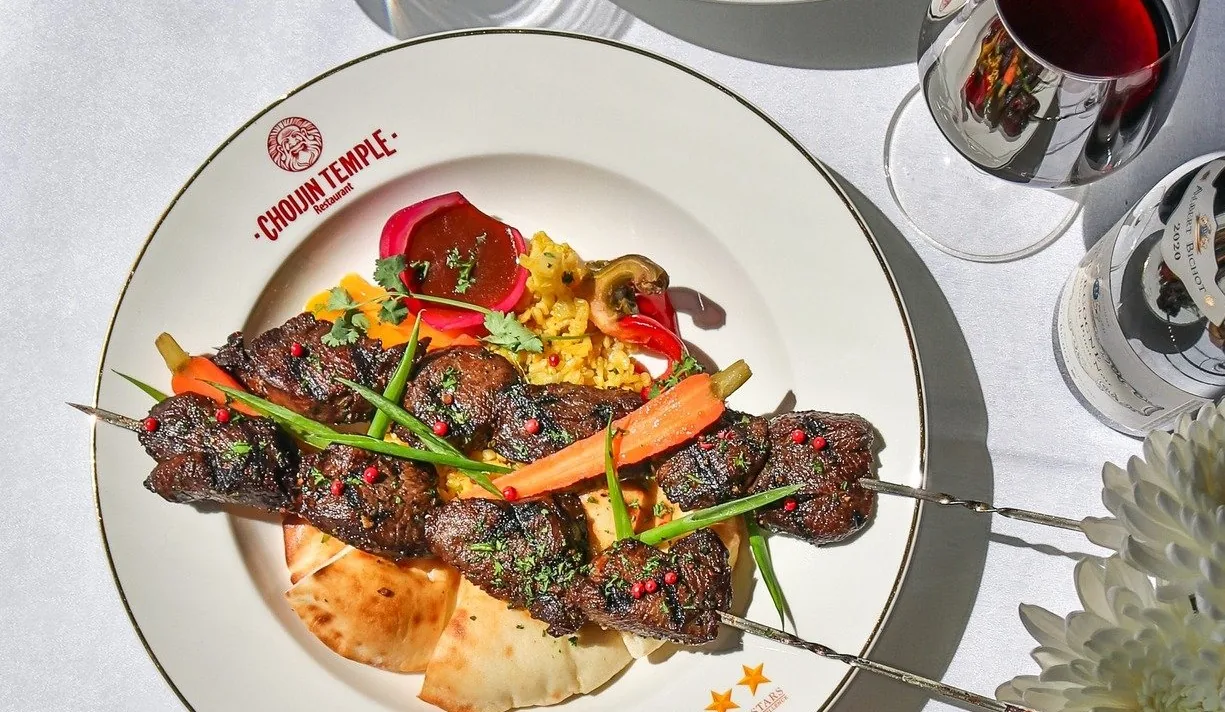 Lamb skewers