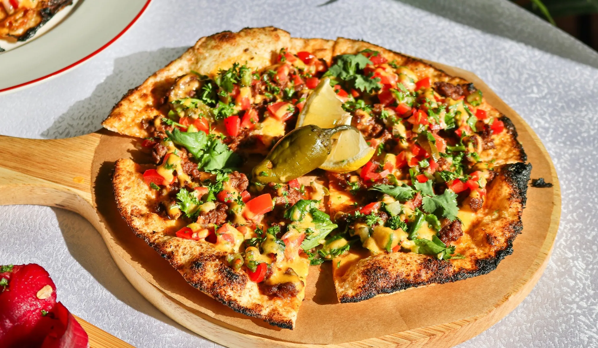 Rustic chicken flat