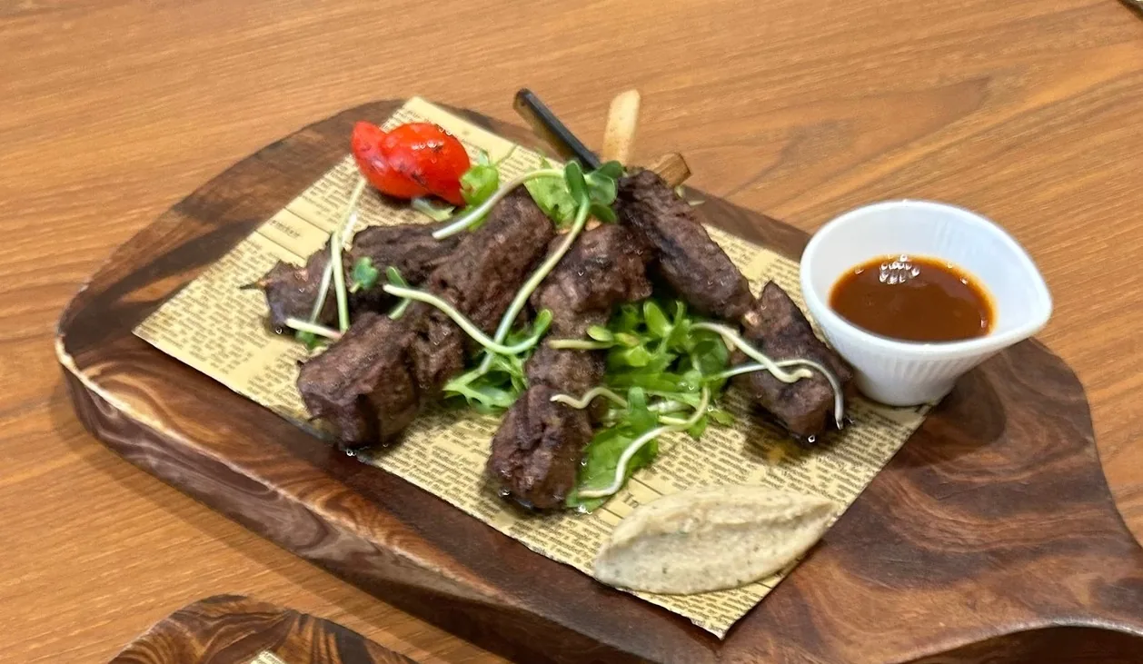 Beef skewers