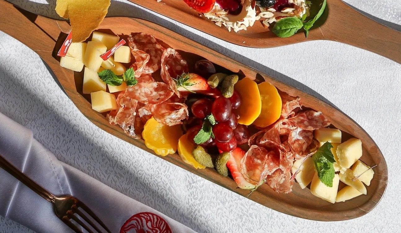 Mongol-Tuscan delight platter