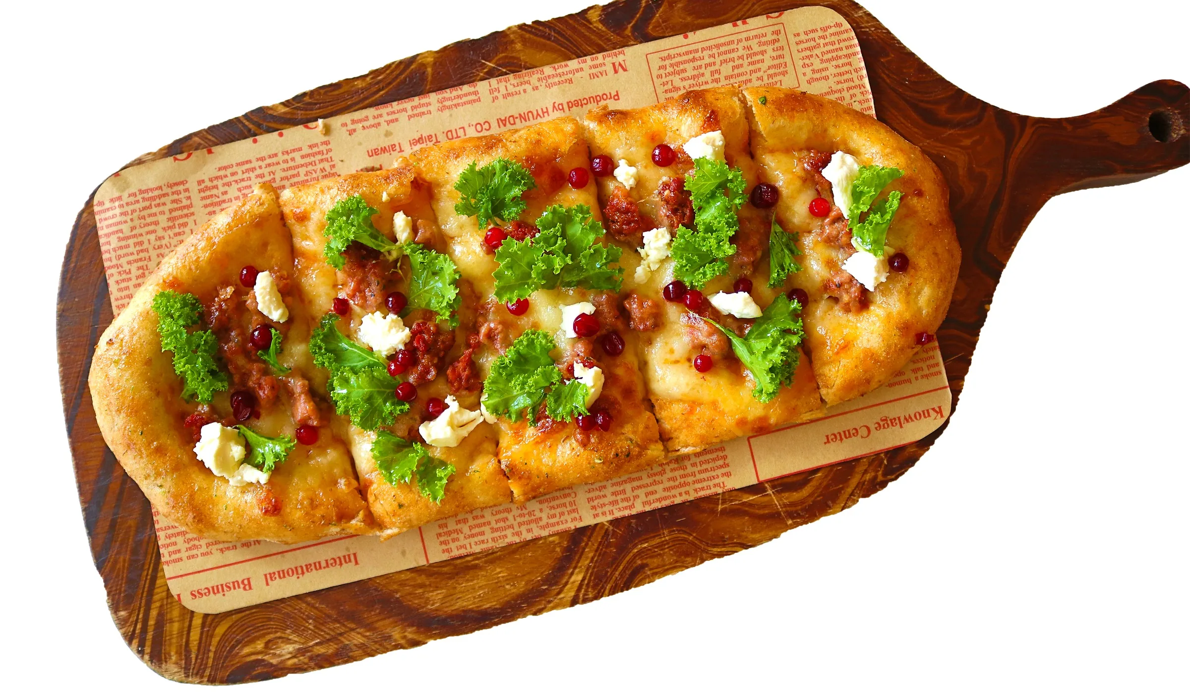 Beef kofta flatbread