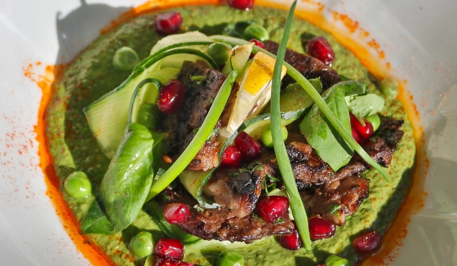 Machete steak salad
