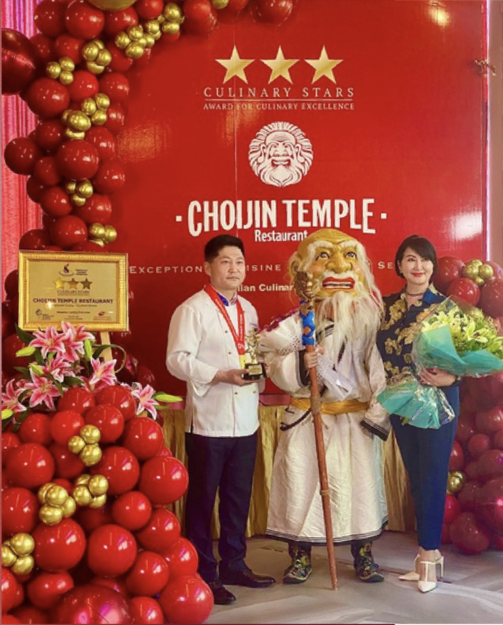 Choijin award ceremony